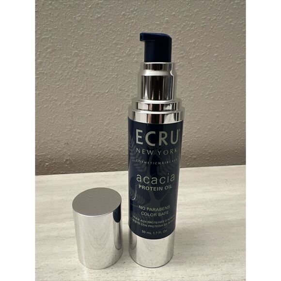 ECRU New York Acacia Protein Oil 1.7 Fl oz NIB Set Of 2 Bottles - Picture 4 of 4